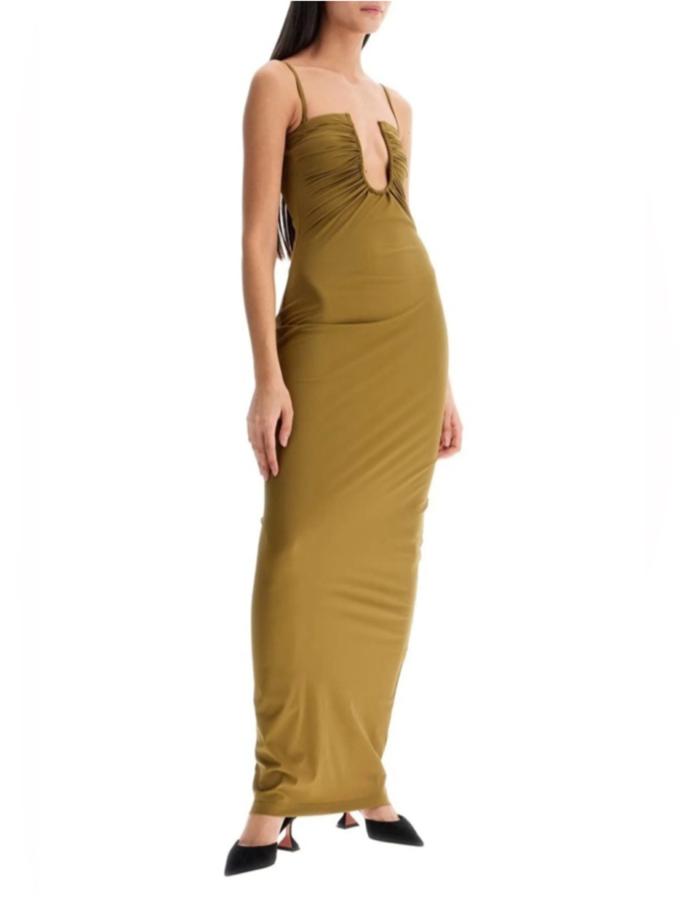 Micas maxi chic dress with u-Neckline size XL CC18-19